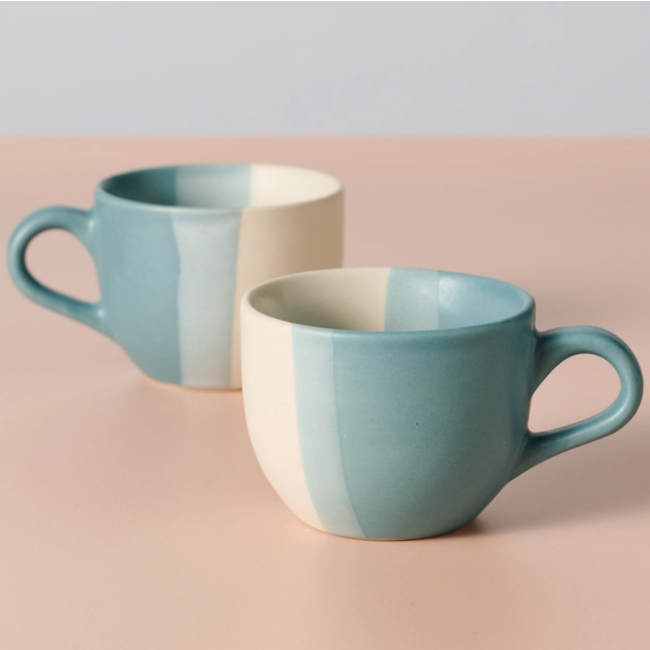Pheeka Striped Tea Cups