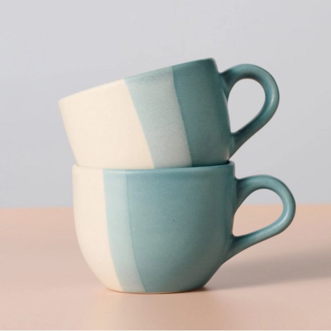 Pheeka Striped Tea Cups