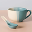 Pheeka Striped Jumbo Mug w/ Spoon, India