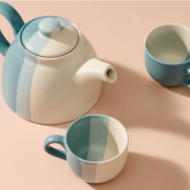 Pheeka Striped Teapot