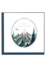 Vietnam Quilled Father's Day Mountain Card, Vietnam