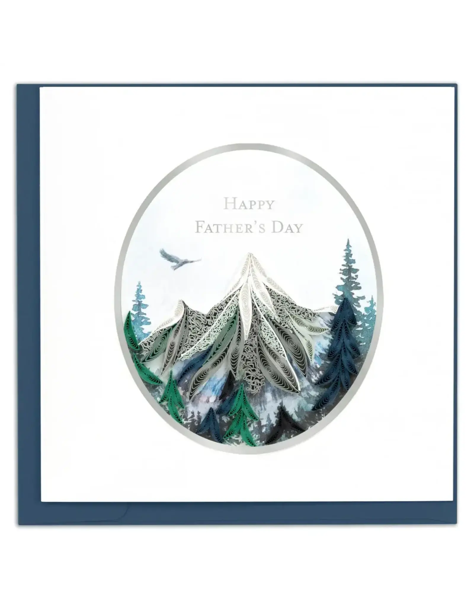 Vietnam Quilled Father's Day Mountain Card, Vietnam