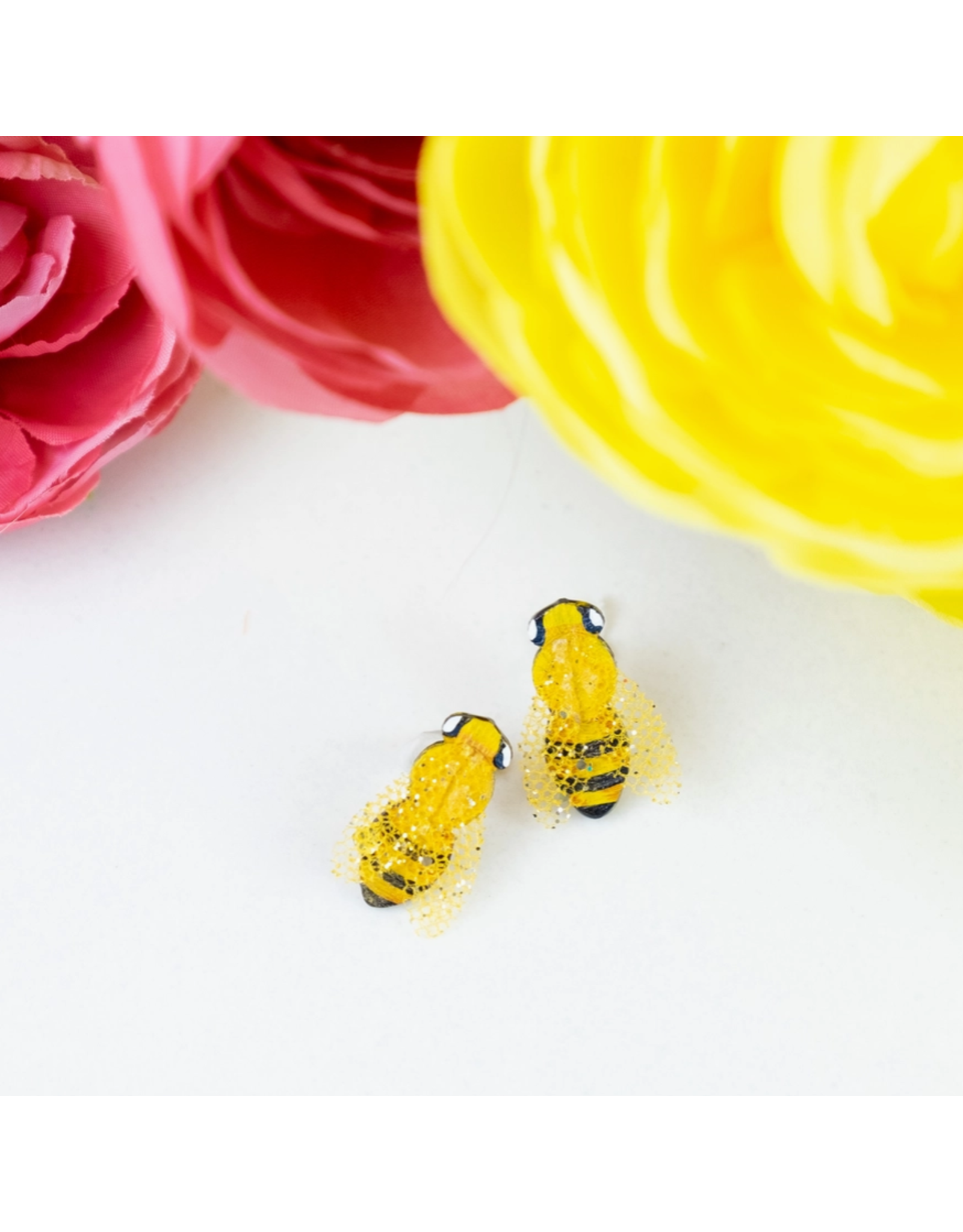 Colombia Bumble Bee Earrings