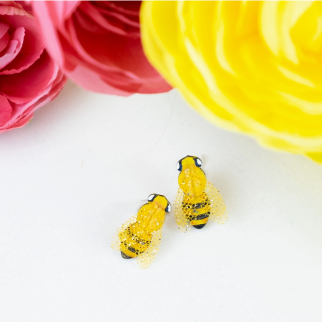 Bumble Bee Earrings