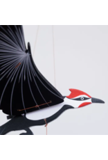 Colombia Pileated Woodpecker Flying Mobile