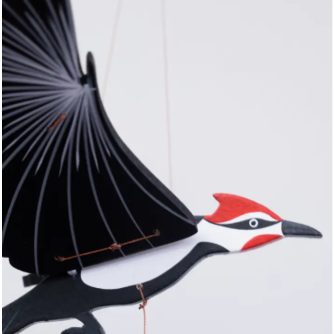 Flying Mobile - Pileated Woodpecker