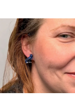 Colombia Raven Stud Earrings