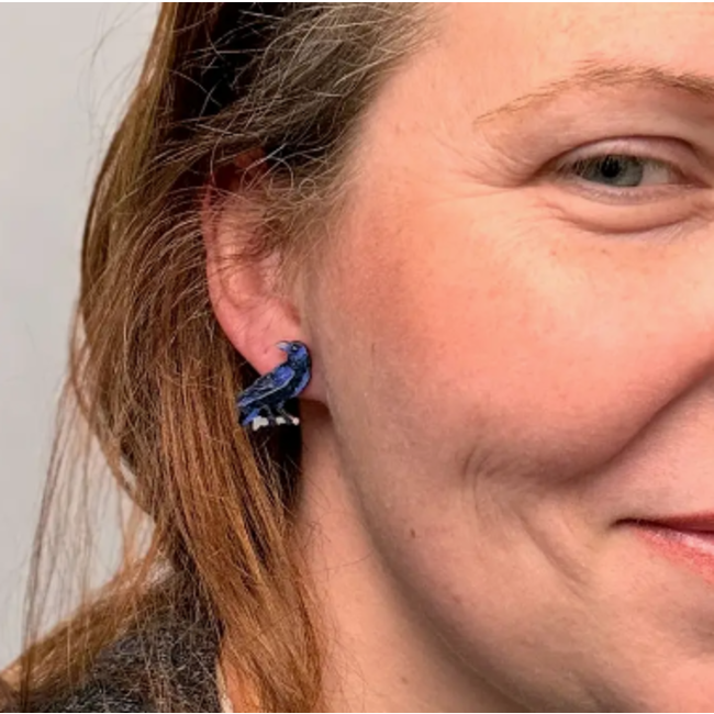 Raven Stud Earrings