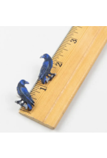 Colombia Raven Stud Earrings