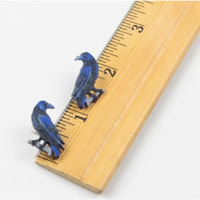 Raven Stud Earrings