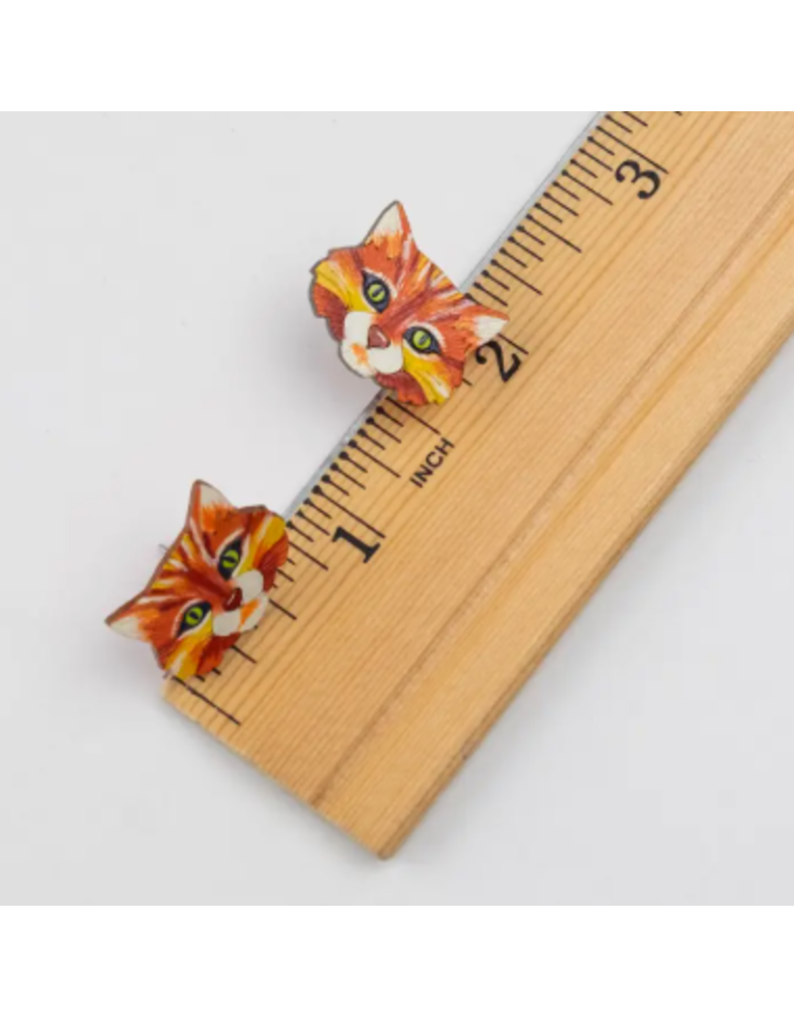 Colombia Cat Stud Earrings