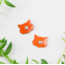 Cat Stud Earrings