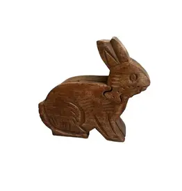 India Bunny Puzzle Box