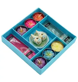 Thailand Incense & Candle Gift Set - Blue, Thailand