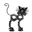 India Recycled Metal Sculpture - Cat