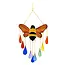 Indonesia Recycled Glass Mobile - Bee