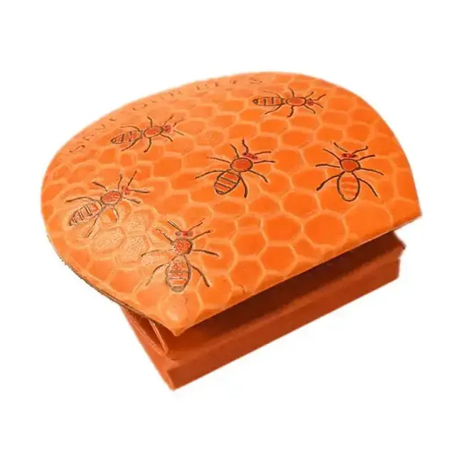 Save Our Bees Leather Coin Purse