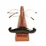 India Eyeglass Stand, Moustache, Shesham Wood