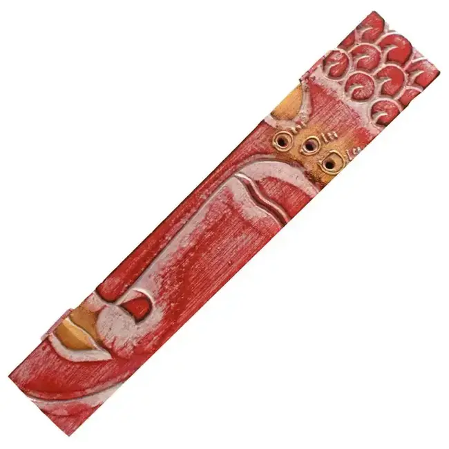 Albesia Wood Buddha Incense Box