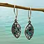 Indonesia Seaside Abalone Earrings - Sterling Silver