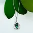 Indonesia Love & Sunshine Abalone Necklace - Sterling Silver