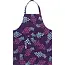 Ghana Reversible Apron - Purple Grapes