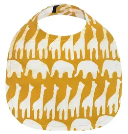 Ghana Baby Bib - Sahara Mustard