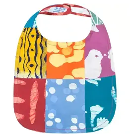 Ghana Baby Bib - Patchwork