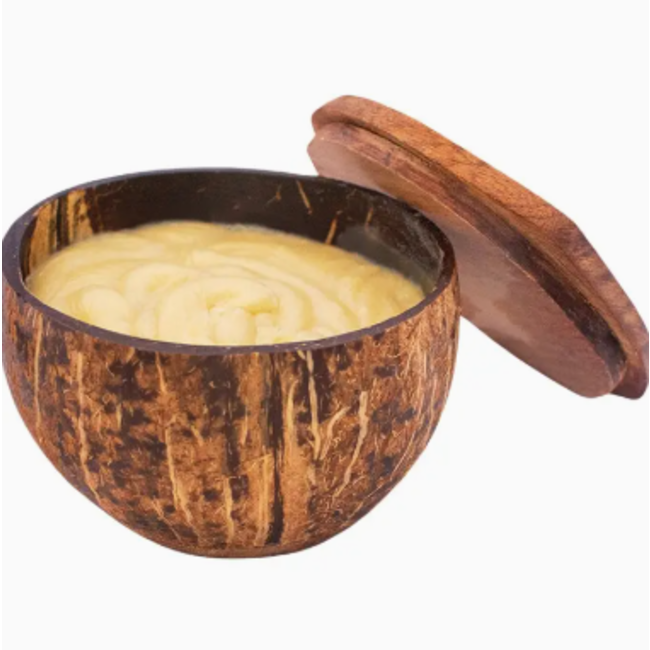 Shea Butter in Coconut Shell