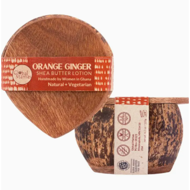 Shea Butter in Coconut Shell