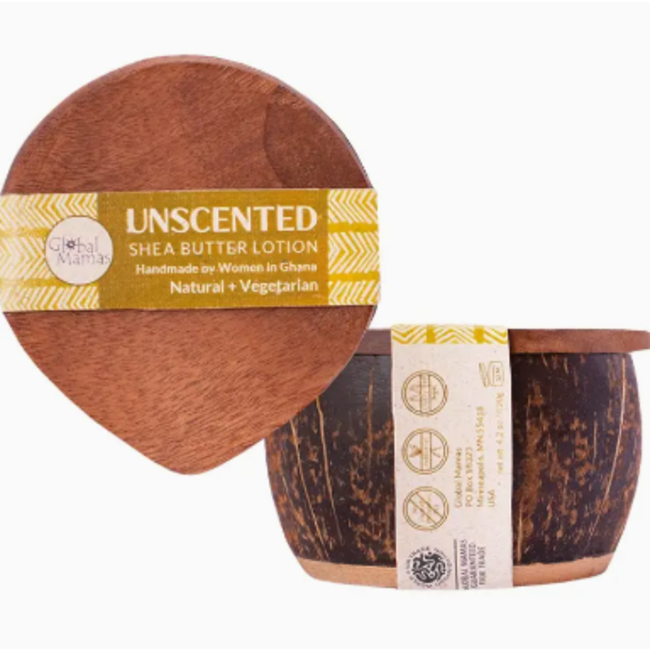 Shea Butter in Coconut Shell