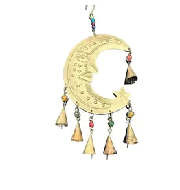 India Lunar Lullaby Brass Chime