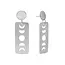 India Moon Phase Post Earrings