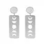 Moon Phase Post Earrings