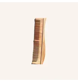 India Neem Wood Straight Comb