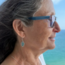 Seaside Abalone Earrings - Sterling Silver