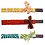Palm Wood Chopsticks in Fabric Wrap