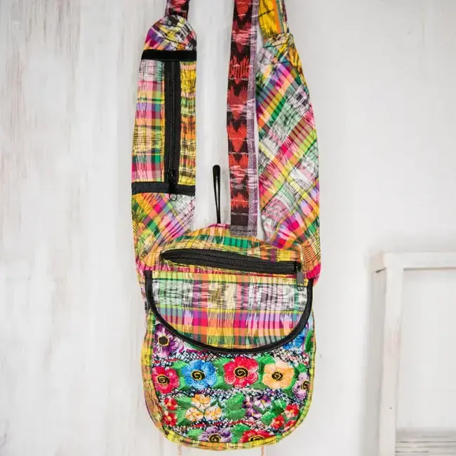 Upcycled Hipster Cross Body Pack