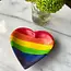 Kenya Rainbow Heart Soapstone Bowl