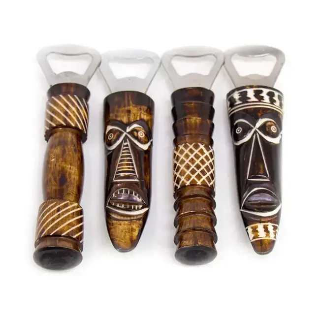 Tiki Bone Bottle Opener