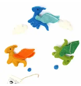 Nepal Dragons Felt Garland