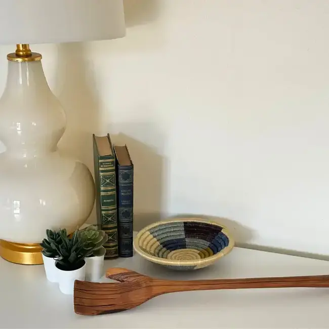 Hand-Carved Olive Wood Back Scratcher