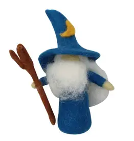 Nepal Magical Wizard Felt Ornament