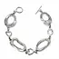 Mexico Mother of Pearl Ring Link Bracelet