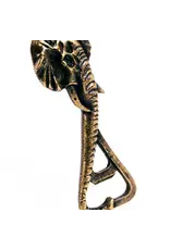 South Africa Elephant Trunk Brass Bottle Opener