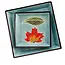 Aqua Leaves Soapstone Dish