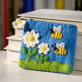 Nepal CLEARANCE Bumble Bees Coin Purse