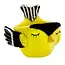 Nepal Goldfinch Felt Pot