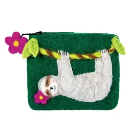 Nepal Swingin’ Sloth Coin Purse, Nepal