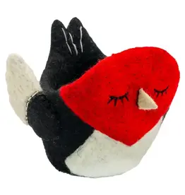 Nepal Woodpecker Felt Pot